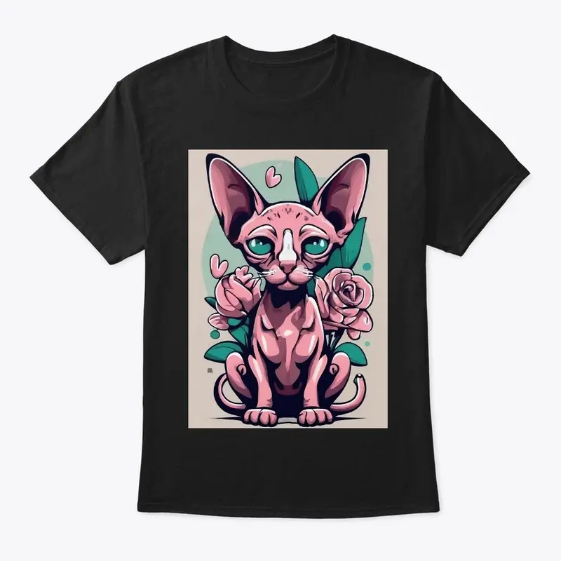 Sphynx Artistic Print